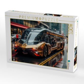 Produktbild: CALVENDO Puzzle Busse | 1000 Teile Lege-Gr&ouml;&szlig;e 64x48cm Foto-Puzzle f&uuml;r gl&uuml;ckliche Stunden