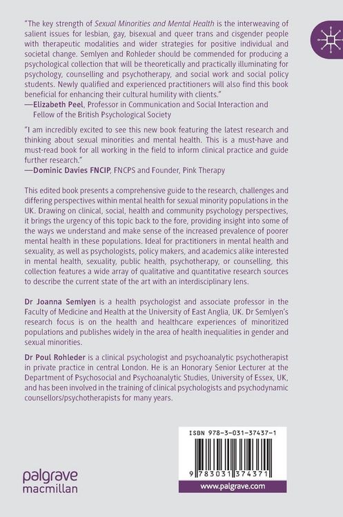 Produktbild: Sexual Minorities and Mental Health