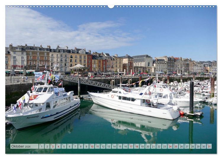 Produktbild: Normandie erleben (Wandkalender 2026 DIN A2 quer), CALVENDO Monatskalender