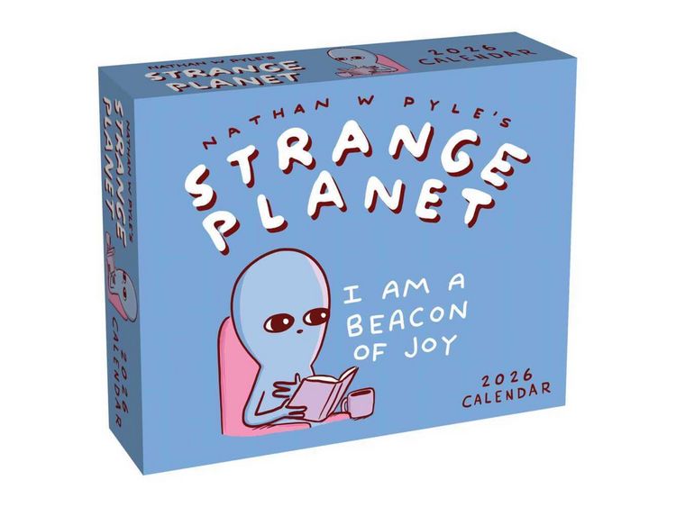 Produktbild: Strange Planet 2026 Day-To-Day Calendar