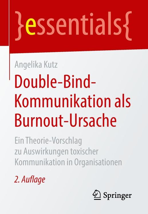 Produktbild: Double-Bind-Kommunikation als Burnout-Ursache