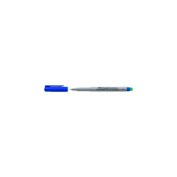 Produktbild: Faber-Castell Marker Multimark non-permanent F blau