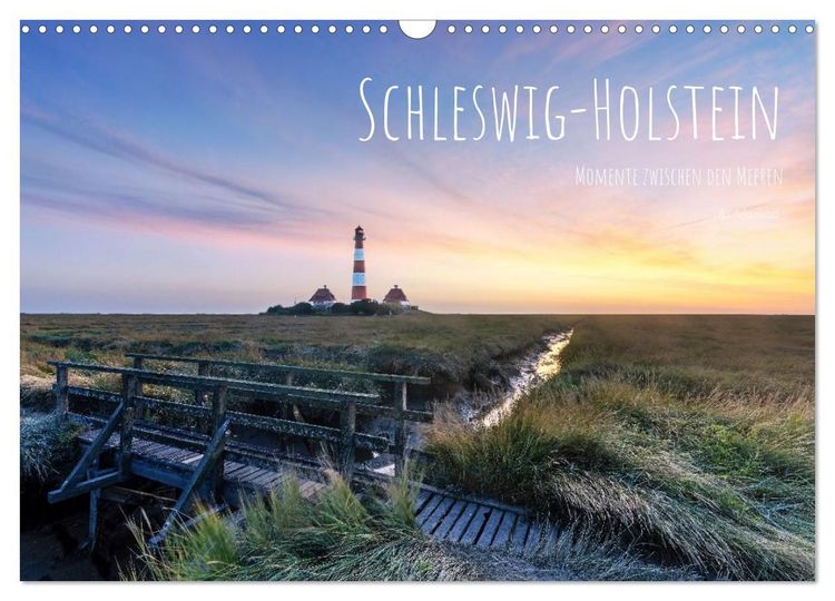 Produktbild: Schleswig-Holstein - Momente zwischen den Meeren (Wandkalender 2027 DIN A3 quer), CALVENDO Monatskalender