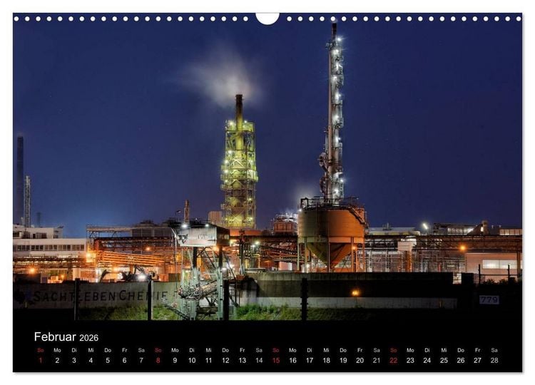Produktbild: Duisburgs N&auml;chte (Wandkalender 2026 DIN A3 quer), CALVENDO Monatskalender