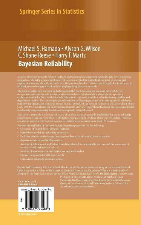 Produktbild: Bayesian Reliability
