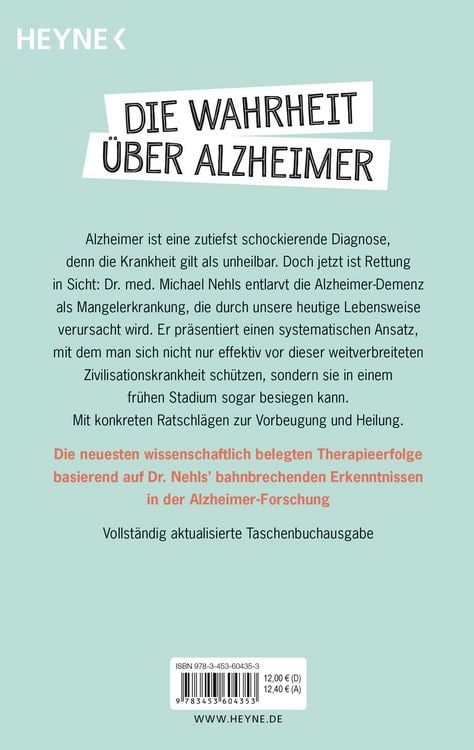 Produktbild: Alzheimer ist heilbar