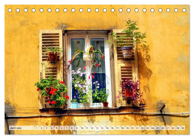 Produktbild: Provence - Magie des Lichtes (Tischkalender 2026 DIN A5 quer), CALVENDO Monatskalender