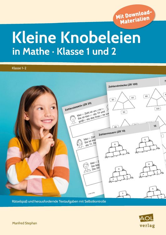 Produktbild: Kleine Knobeleien in Mathe - Klasse 1 und 2