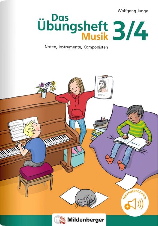 Produktbild: Das &Uuml;bungsheft Musik 3/4