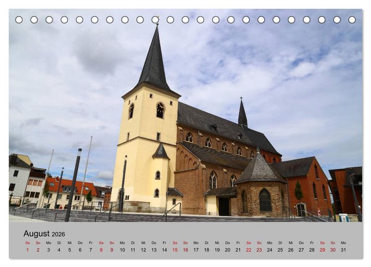 Produktbild: Unser Meckenheim (Tischkalender 2026 DIN A5 quer), CALVENDO Monatskalender