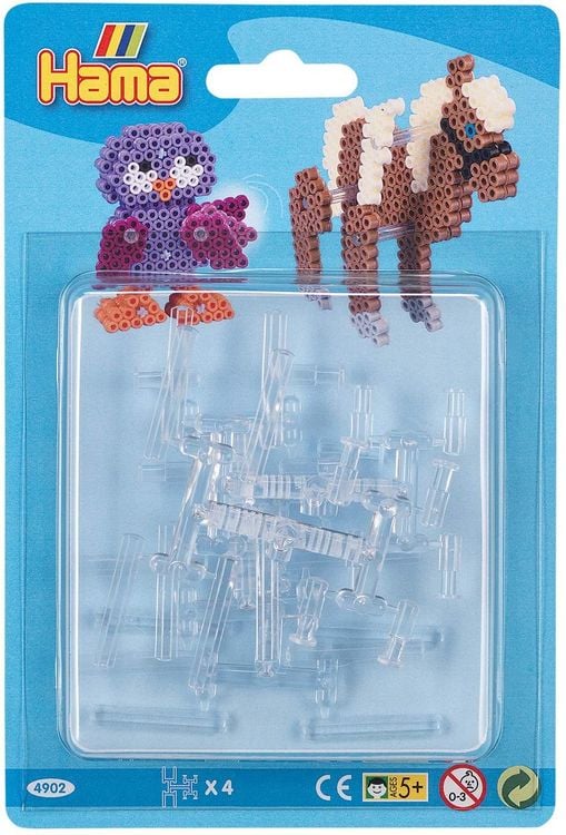 Produktbild: Hama 4902 - Verbinder für 3D-Perlenmotive, Zubehörset für Midi 5+ Bügelperlen