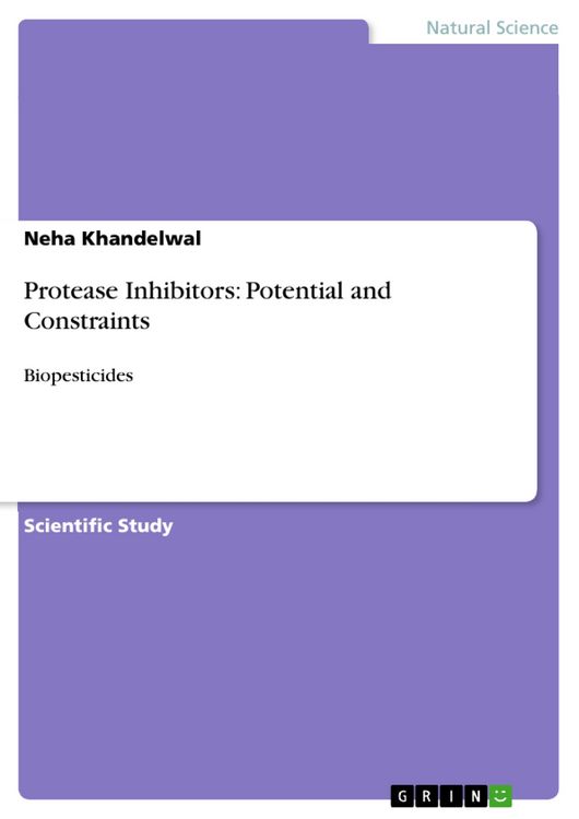 Produktbild: Protease Inhibitors: Potential and Constraints