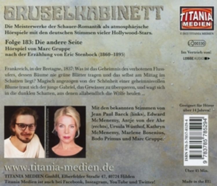 Produktbild: Gruselkabinett - Folge 183