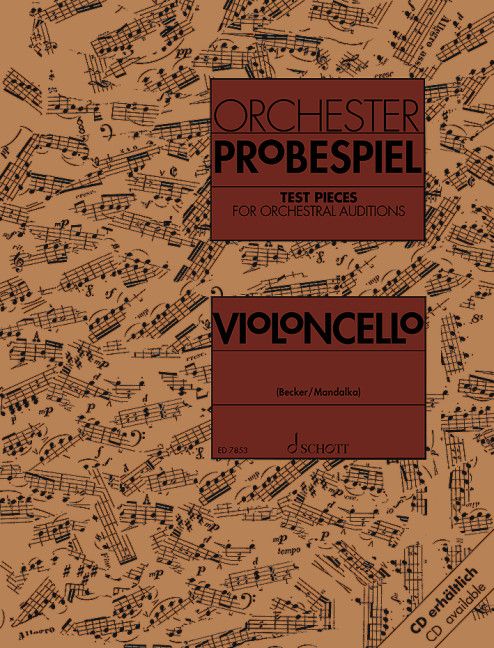 Produktbild: Orchester-Probespiel Violoncello