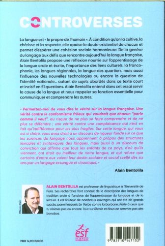 Produktbild: Controverses sur la langue fran&ccedil;aise