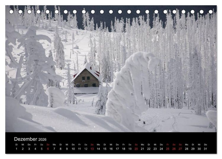Produktbild: Bayerischer Wald - der Osten Bayerns (Tischkalender 2026 DIN A5 quer), CALVENDO Monatskalender