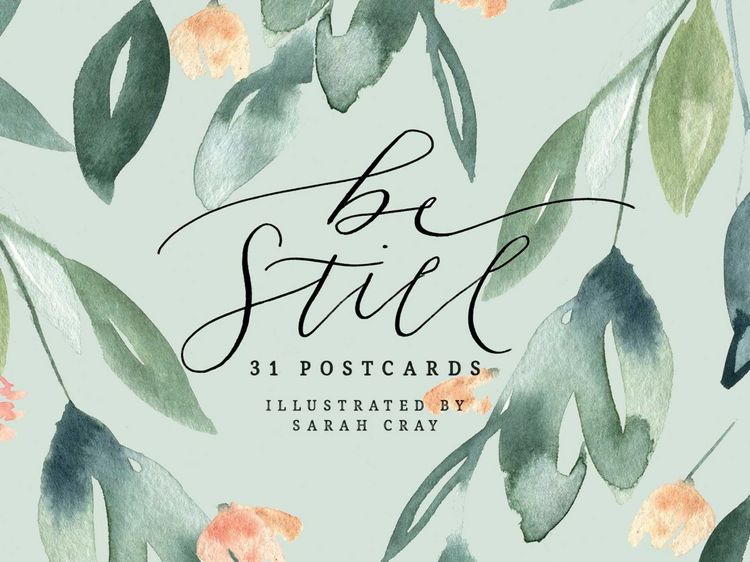 Produktbild: Be Still 31 Postcards