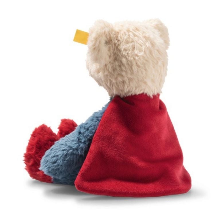 Steiff 114229 - Teddybär Superman, 29 cm, Plüsch