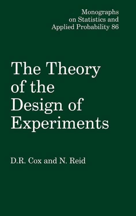 Produktbild: The Theory of the Design of Experiments