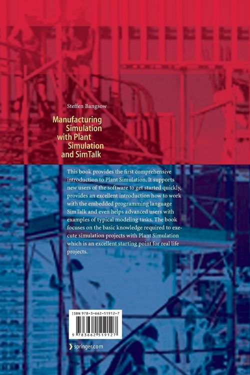 Produktbild: Manufacturing Simulation with Plant Simulation and Simtalk