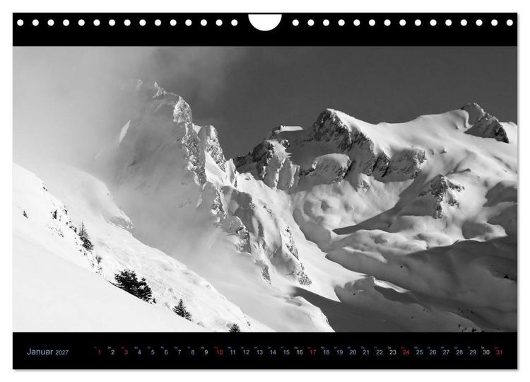 Produktbild: Region Oberstdorf - Kleinwalsertal und Nebelhorn (Wandkalender 2027 DIN A4 quer), CALVENDO Monatskalender