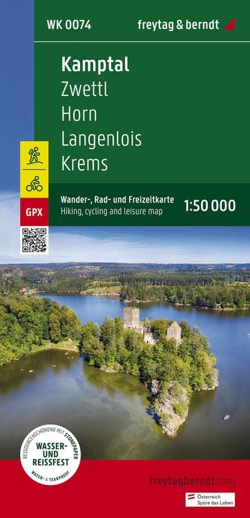 Bild vom Artikel Kamptal, Wander-, Rad- und Freizeitkarte 1:50.000 vom Autor Freytag & berndt