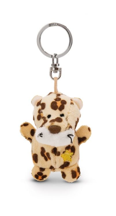Produktbild: Schl&uuml;sselanh&auml;nger Leopard mit Stern 5cm an Header