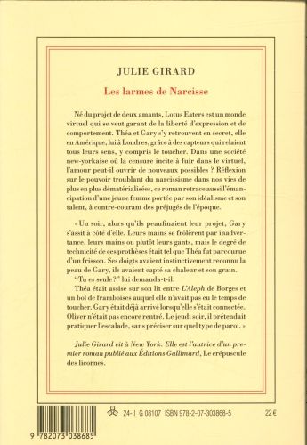 Produktbild: Les larmes de Narcisse