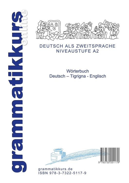 Produktbild: W&ouml;rterbuch A2 Deutsch-Tigrigna-Englisch