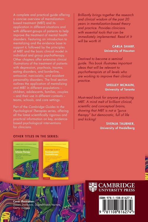 Produktbild: Cambridge Guide to Mentalization-Based Treatment (MBT)