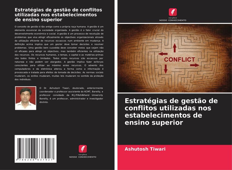 Produktbild: Estrat&eacute;gias de gest&atilde;o de conflitos utilizadas nos estabelecimentos de ensino superior