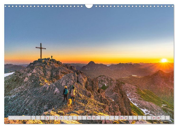 Produktbild: Arlberger Bergwelten (Wandkalender 2026 DIN A3 quer), CALVENDO Monatskalender