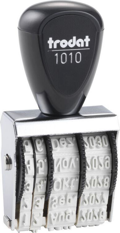 Produktbild: trodat Datumstempel 1010 0,4x2,6cm