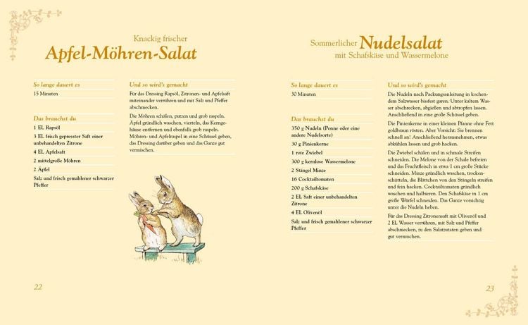 Beatrix Potter: Mein großes Peter-Hase-Kochbuch