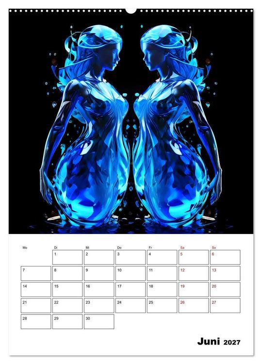 Produktbild: Die Konstellationen der Sterne (hochwertiger Premium Wandkalender 2027 DIN A2 hoch), Kunstdruck in Hochglanz