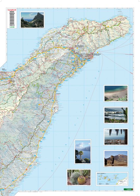 Produktbild: freytag & berndt Stra&szlig;enkarte Teneriffa 1:50.000