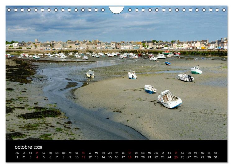 Produktbild: Barfleur Un port normand sur la Manche (Calendrier mural 2026 DIN A4 vertical), CALVENDO calendrier mensuel