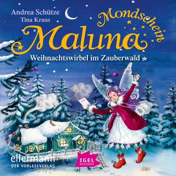 Produktbild: Maluna Mondschein. Weihnachtswirbel im Zauberwald