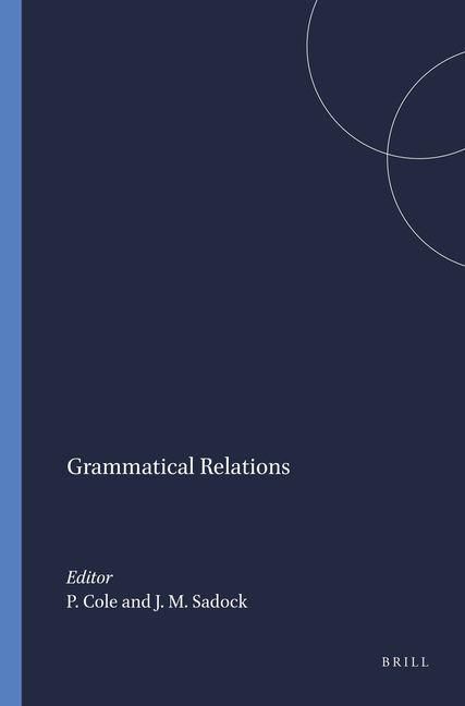 Produktbild: Grammatical Relations
