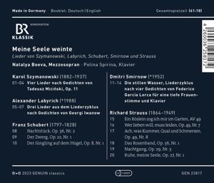 Produktbild: Meine Seele weinte-Lieder
