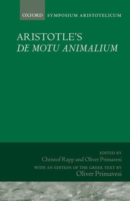 Produktbild: Aristotle's de Motu Animalium