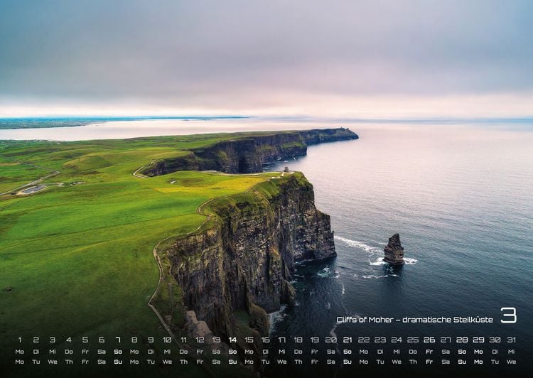 Produktbild: Irland - Die gr&uuml;ne Insel - 2027 - Kalender DIN A2