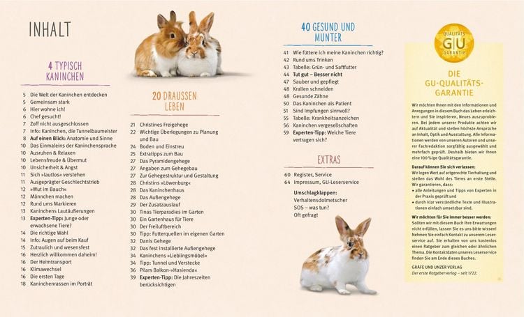 Produktbild: Kaninchen im Au&szlig;engehege