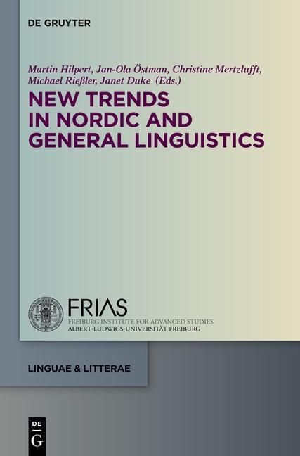 Produktbild: New Trends in Nordic and General Linguistics