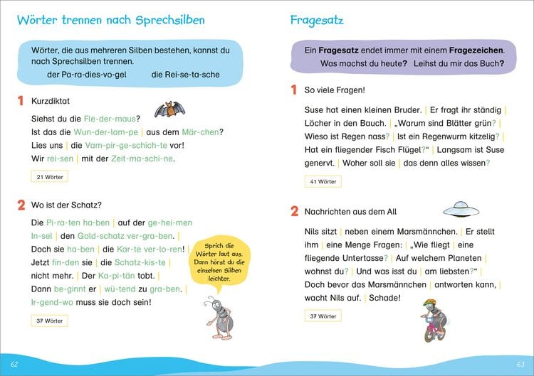 Produktbild: Fit f&uuml;r Diktate 2. Klasse. Mein &Uuml;bungsheft