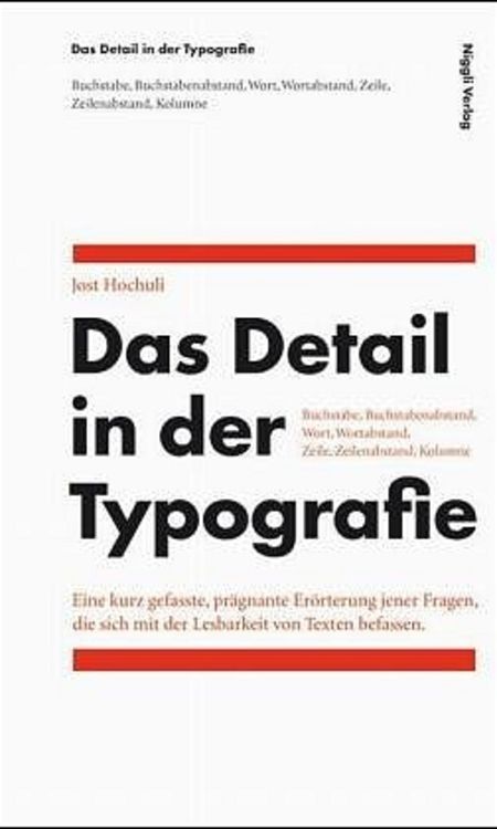 Produktbild: Das Detail in der Typografie