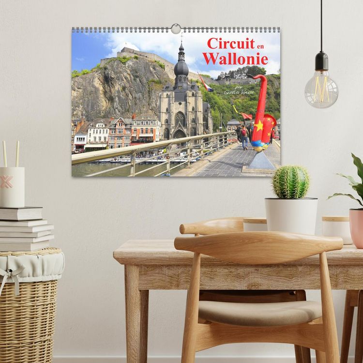 Produktbild: Circuit en Wallonie (Calendrier mural 2026 DIN A3 vertical), CALVENDO calendrier mensuel