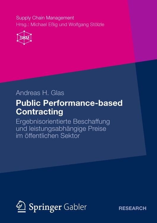 Produktbild: Public Performance-based Contracting