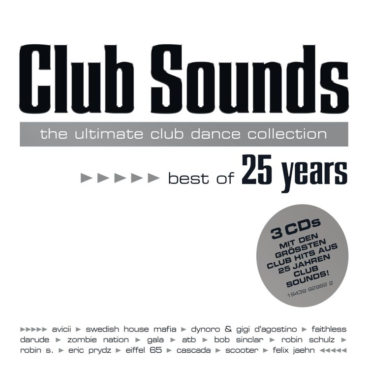 Produktbild: Club Sounds-Best Of 25 Years