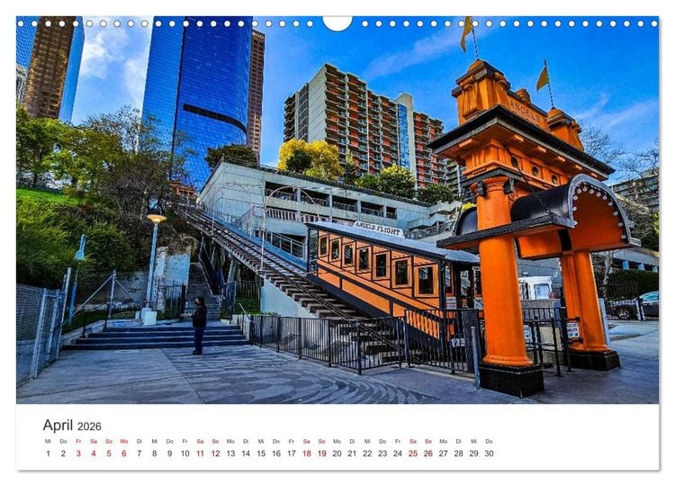 Produktbild: Kalifornien Bilder aus Los Angeles (Wandkalender 2026 DIN A3 quer), CALVENDO Monatskalender